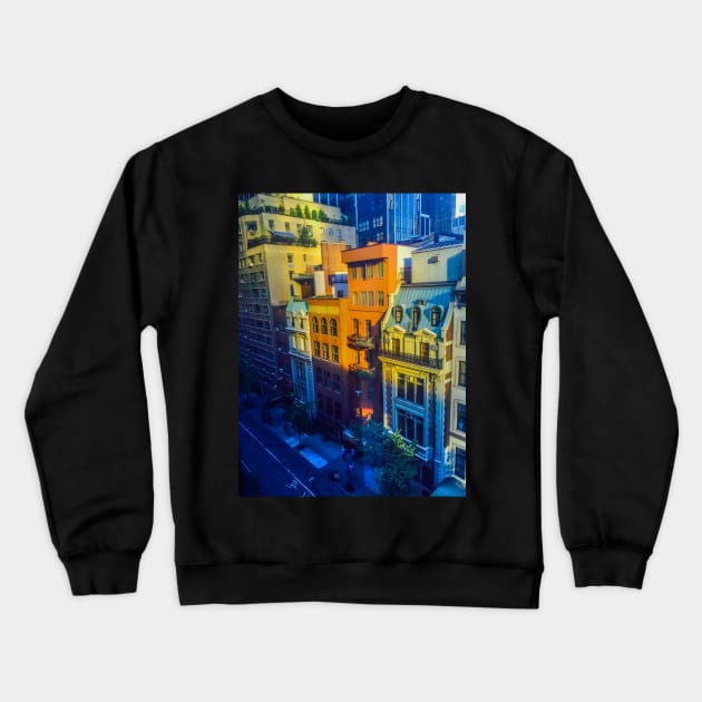 Midtown, Manhattan, NYC Crewneck Sweatshirt by eleonoraingrid